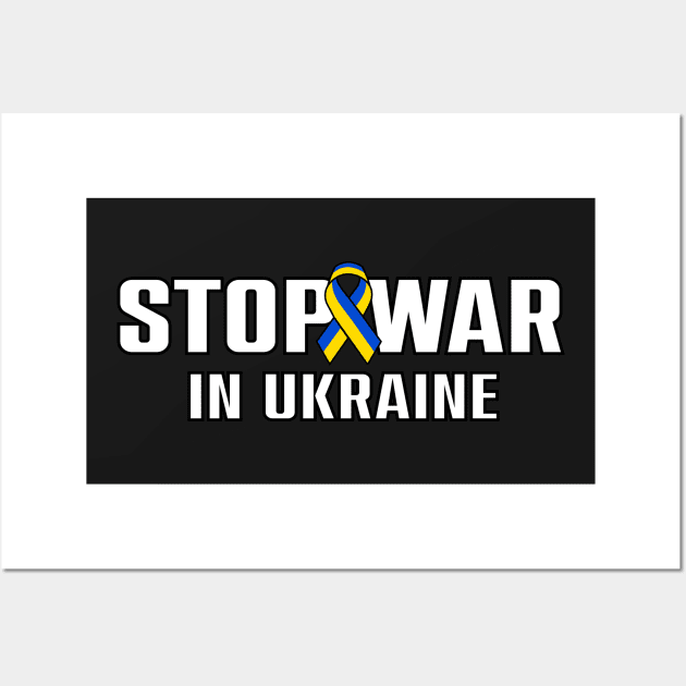 stop war in Ukraine Wall Art by lounesartdessin